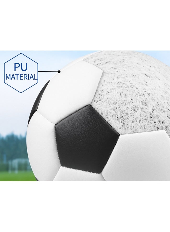 diu toyz Football Training Soccer Ball (Size 5 Classic White) - Image 3